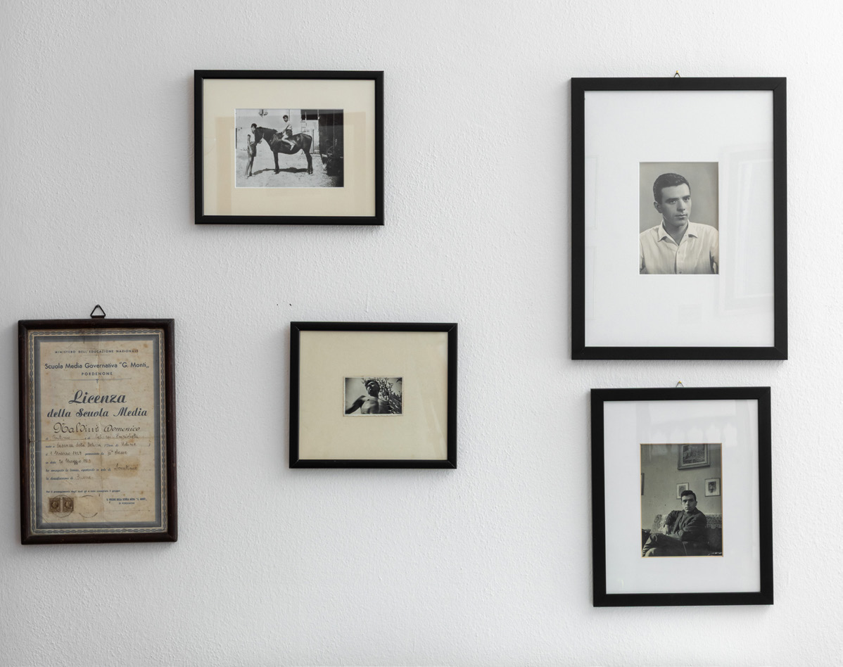 Faces of family and friends embedded in the memory of the house.